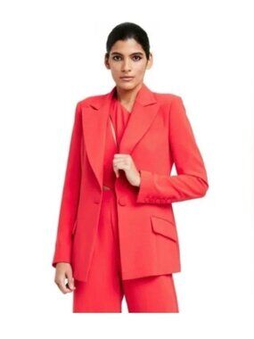 NWOT Sergio Hudson x Target Red Tailored Blazer Size M